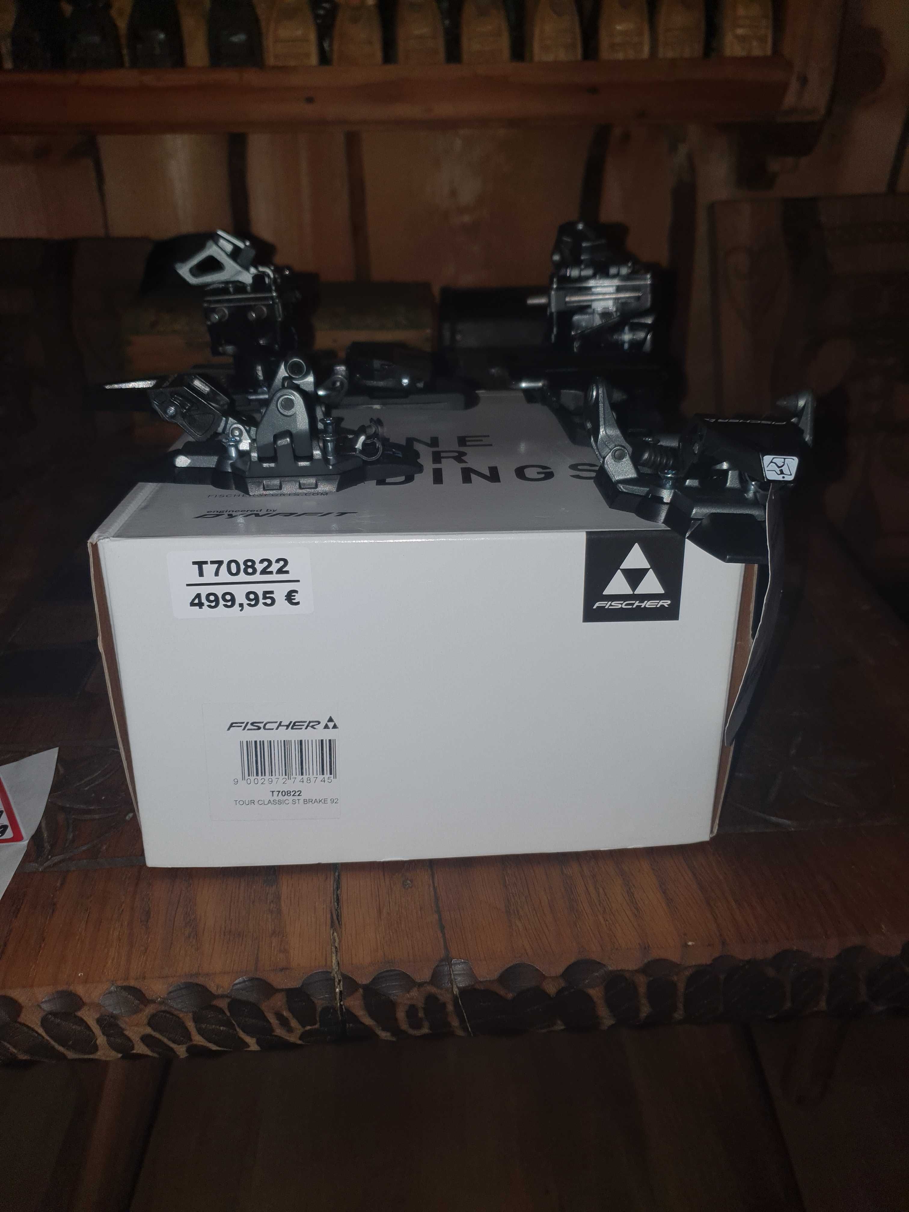 DYNAFIT tourn clasic ST brake 92 10 din / logo fischer /