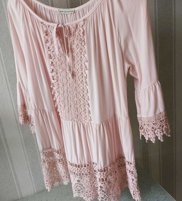 Bluzka w stylu boho Oversize