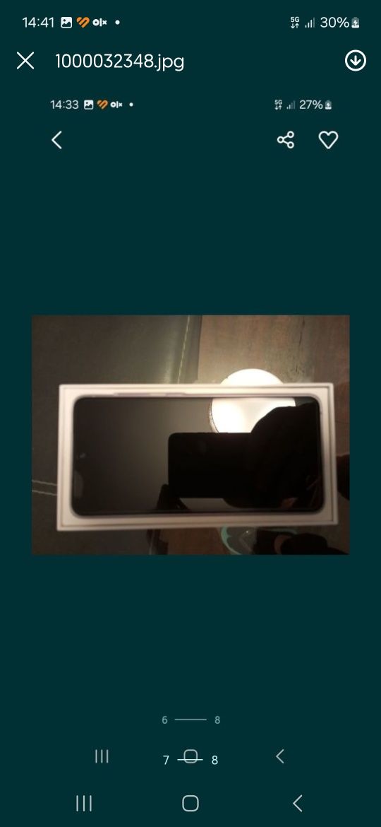 Samsung s21  FE 5G 128GB lavander