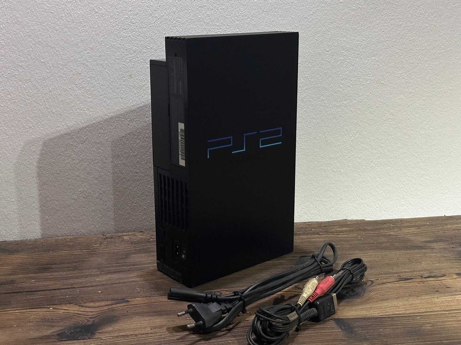 Playstation 2 (PS2) Fat - zestaw - ładna - oryginalna plomba