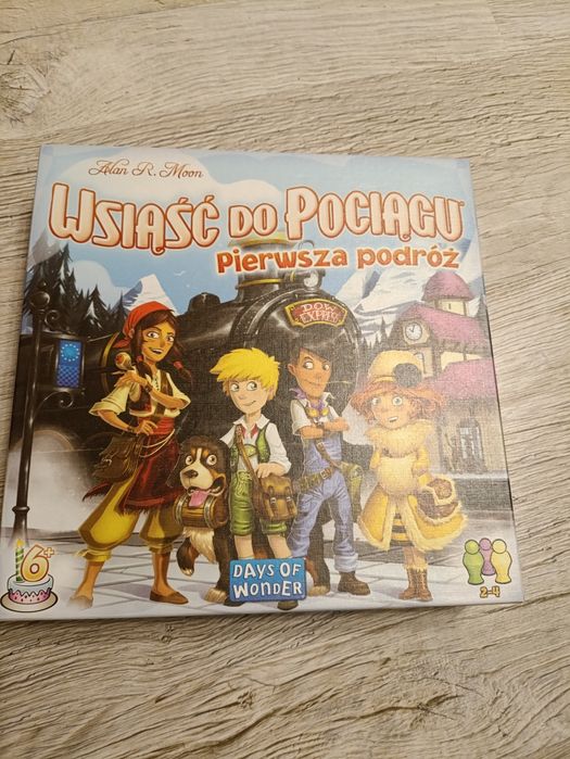 Wsiąść do Pociągu Pierwsza Podróż gra planszowa