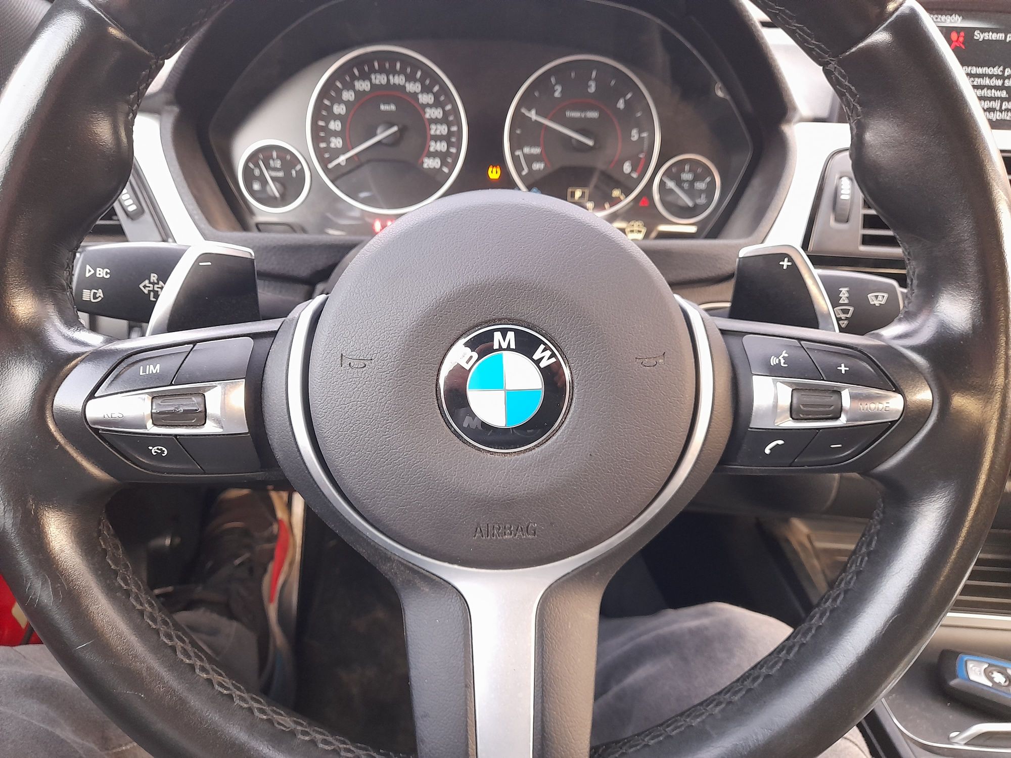 BMW f30 f32 f33 f36 f20 f21 Kierownica z łopatkami m pakiet