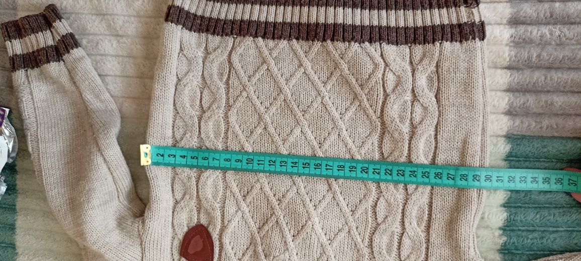 Теплый свитер на мальчика размер 92-98