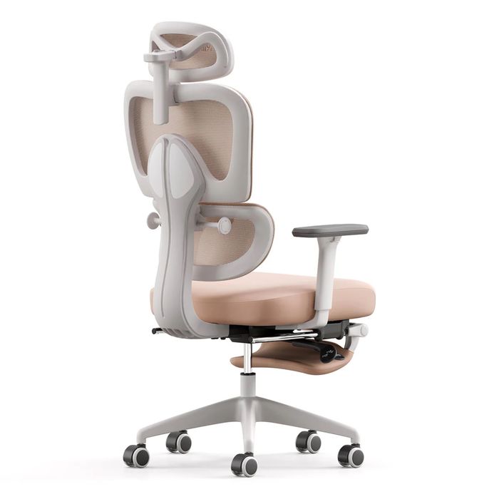 Cadeira ergonomica MUSSO E600 SE Rosa Nova