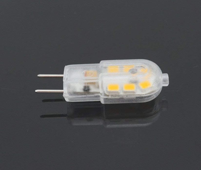 Lâmpadas LED 12v 3W NOVAS de casquilho G6/35 cor branco frio 6.000K