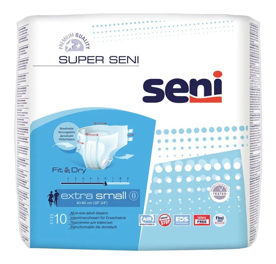 Підгузники Super Seni
Підгузки для дорослих Super Seni, extra small,