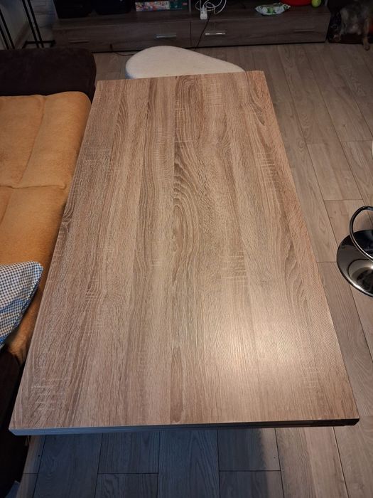 Stół drewniany rozkładany regulowana wysokość