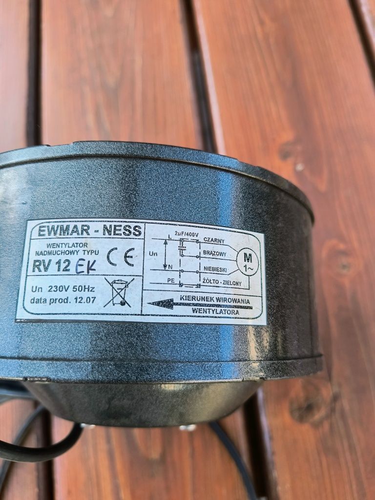 Sterownik TECH 37 wraz z dmuchawą