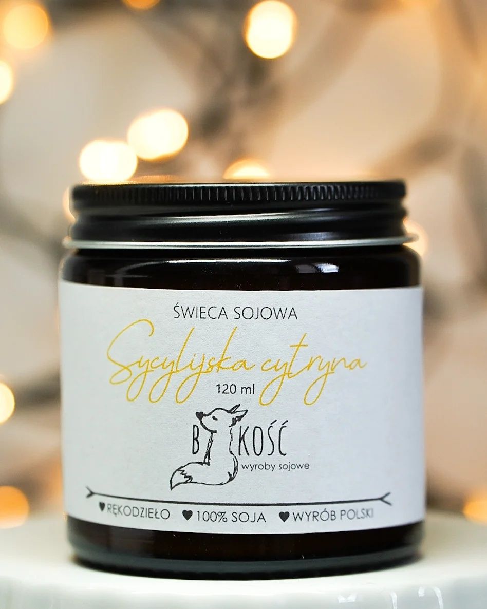 Świeca sojowa 120 ml