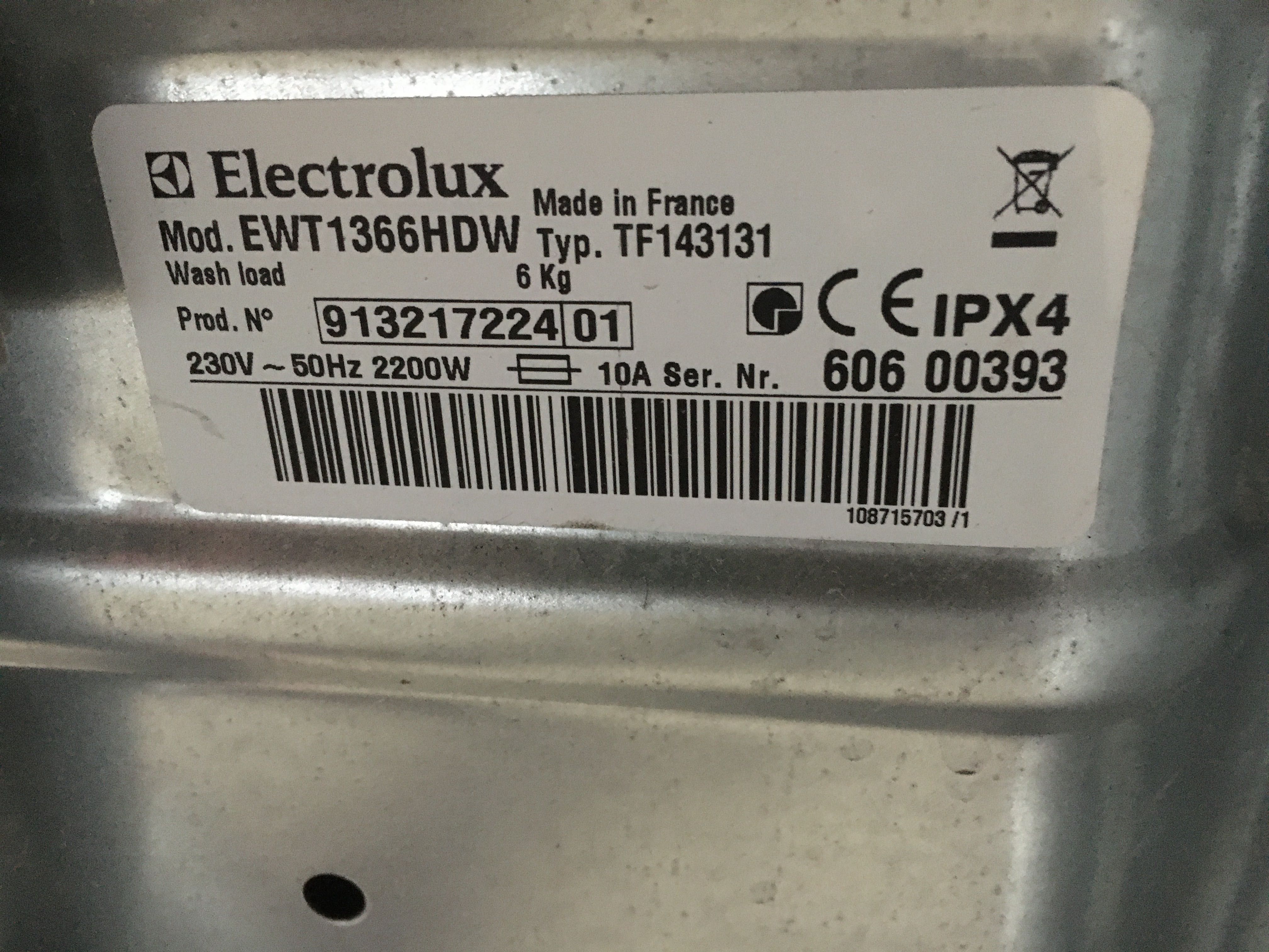 Pralka Elektrolux z Funkcją Pary EWT1366HDW!