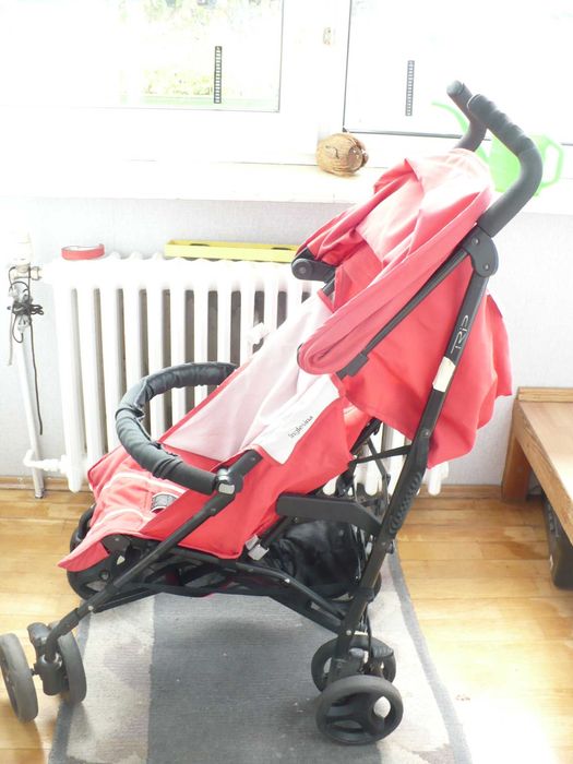 spacerówka parasolka z budką z regulacją oparcia