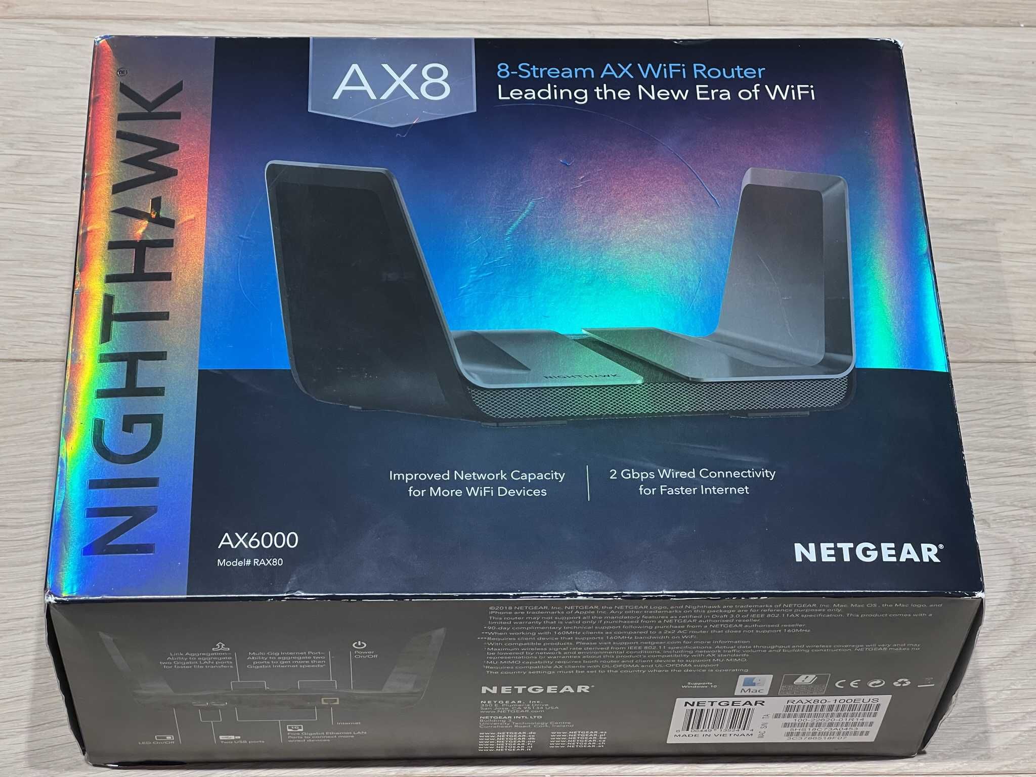 Netgear Nighthawk RAX80 / AX6000