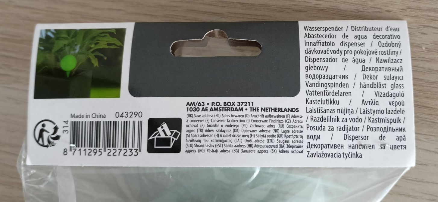 Kule do nawadniania kwiatów 2 sztuki x 250 ml Nowe ! ! !