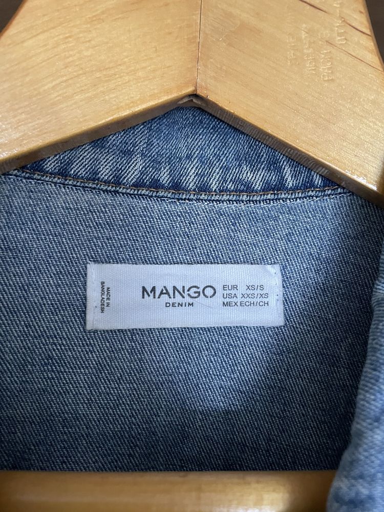 Куртка джинсова Mango XS жіноча