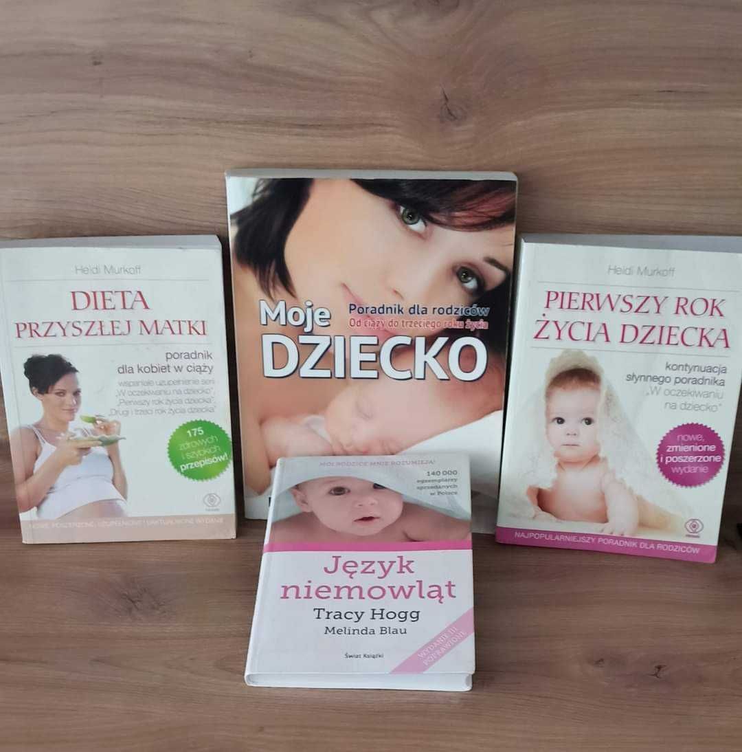 Zestaw książek/ciąża/dziecko