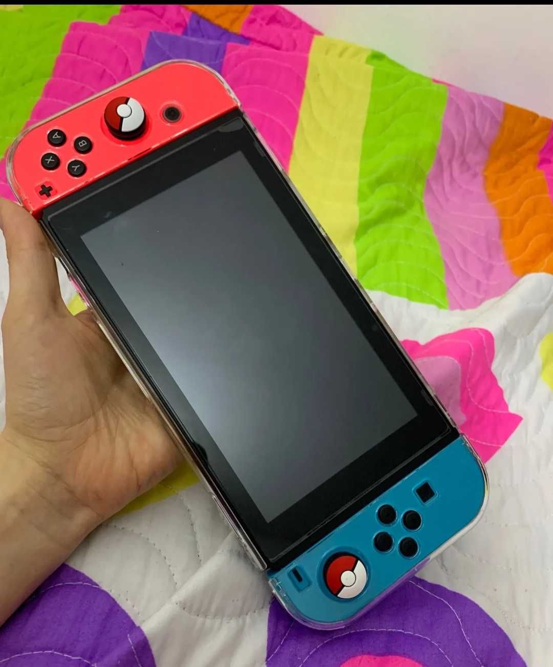 Etui/case/pokrowiec do Nintendo Switch i szkło ochronne