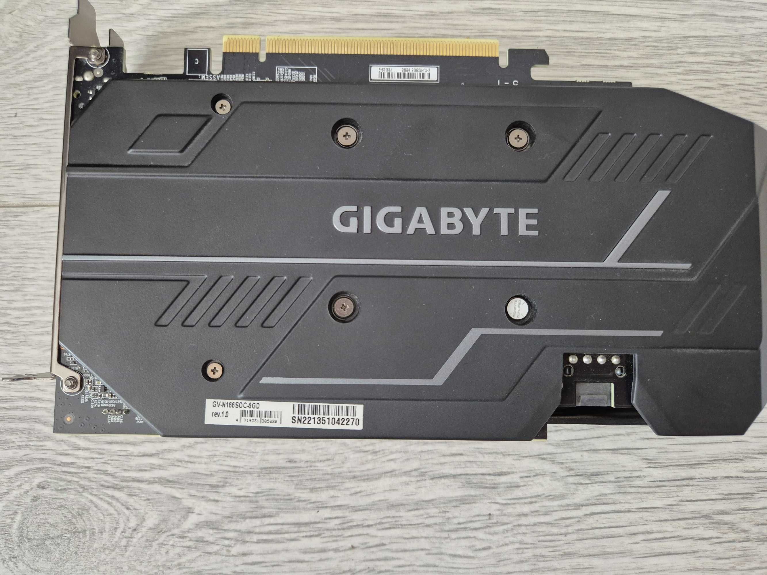 ігрова відеокарта GTX1660 Super 6GB Gigabyte. Пломба. Trade-IN