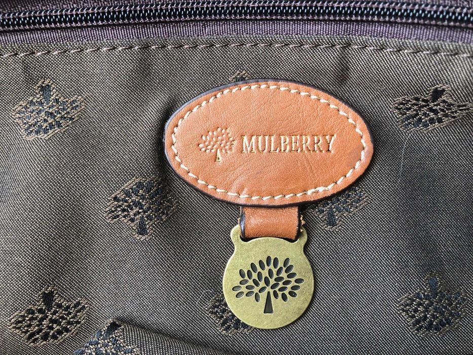 Кожаная сумка Mulberry Alexa