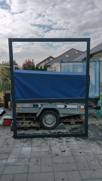 Nowe okno 3 szybowe witryna profil VEKA 180x230 cm