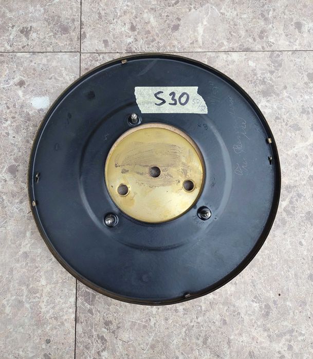 530 Tarcza starego zegara GB 21cm 57/32 Gustav Becker