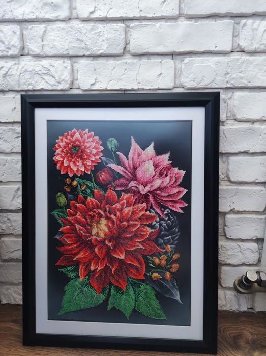 Картина квітів Іриски.