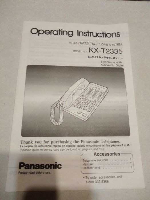 Телефон стационарный Panasonic КХ - Т 2335
