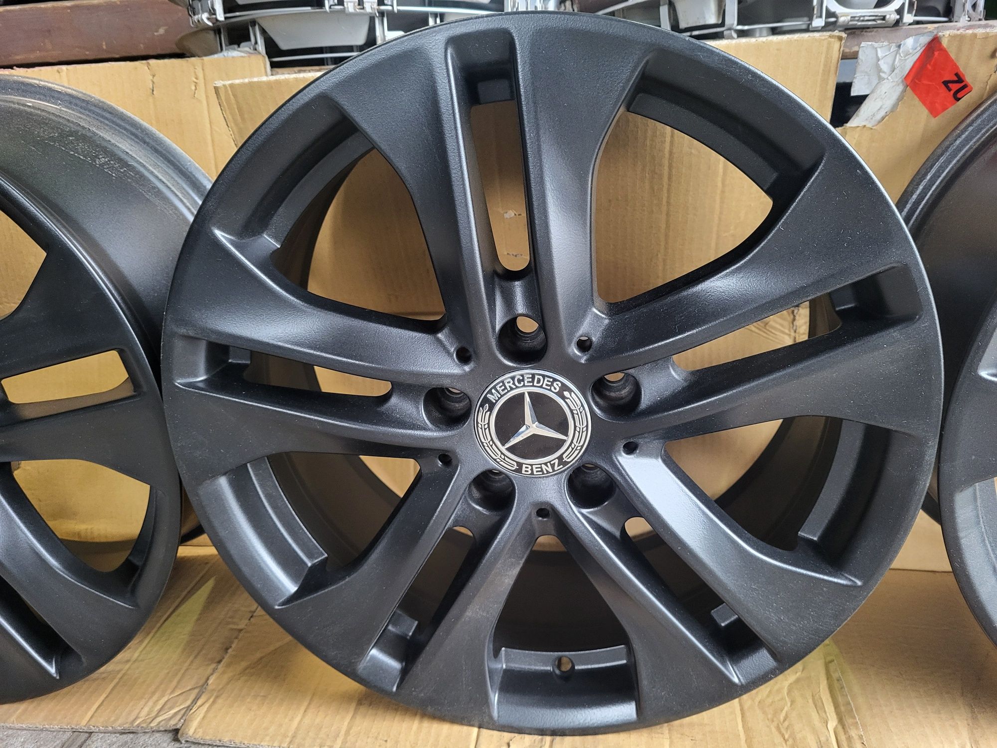 Alufelgi 5x112 17cali Mercedes Czarny Mat