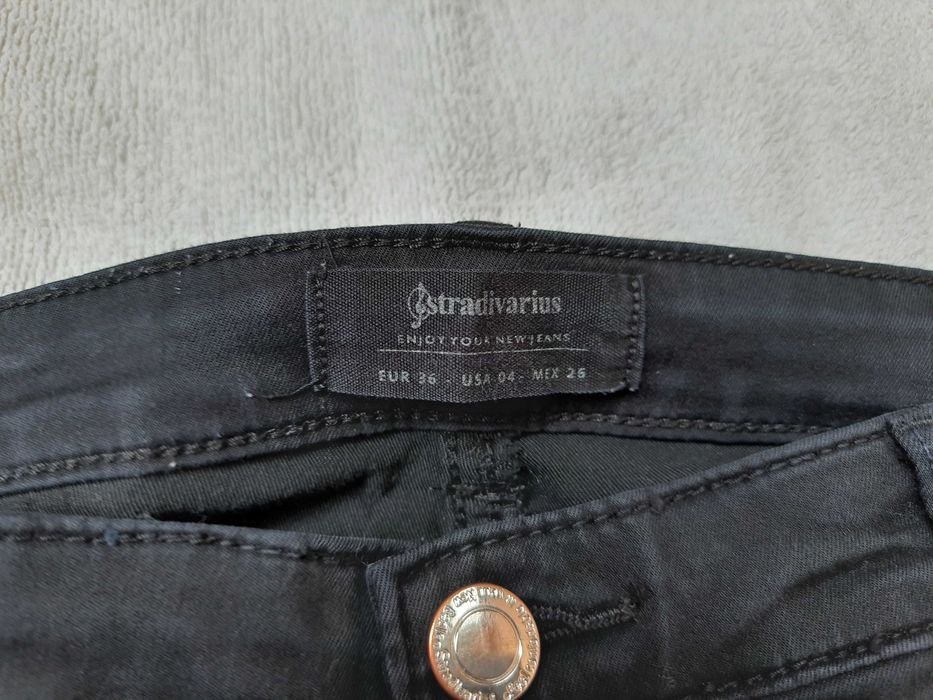 Czarne Długie Spodnie