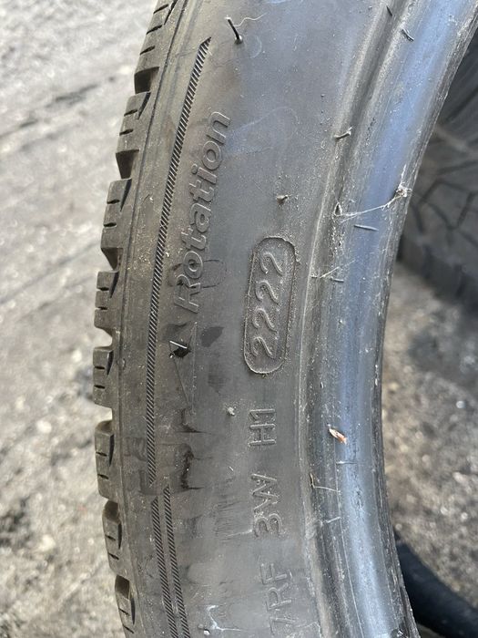 2 opony 245 40 R18 2022r  zimowe