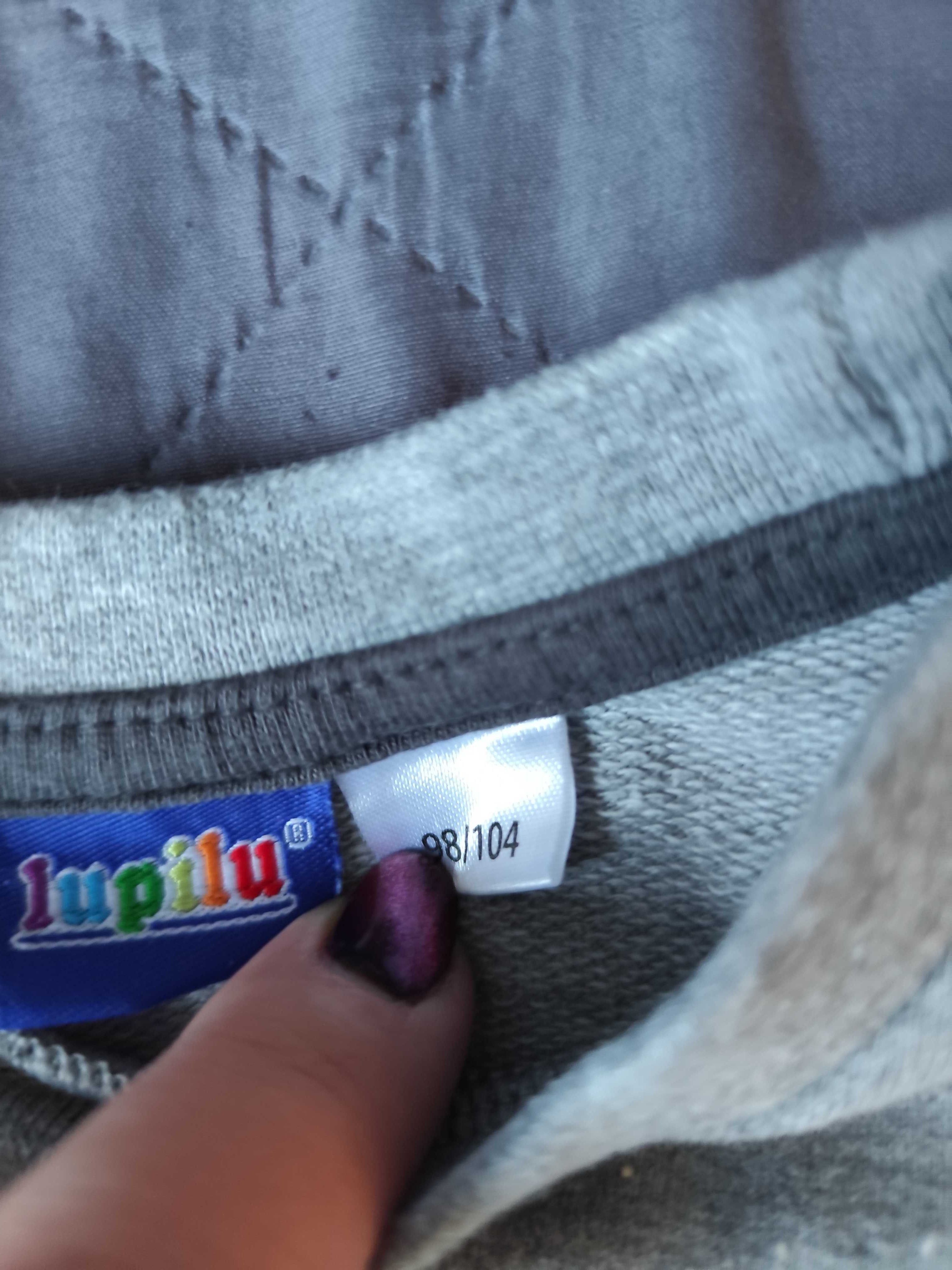 Sukienka bluza  dresowa kupilu tunika 98 104