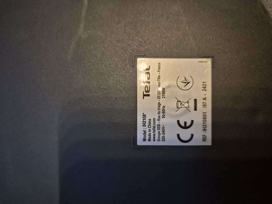 Płyta Indukcyjna Tefal IH2108 26 cm 2100W