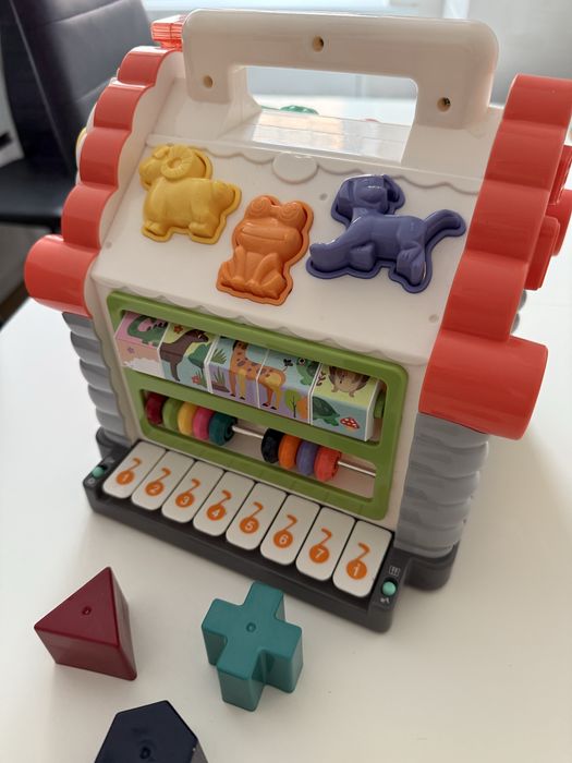 Музичний сортер будиночок / іграшка для дітей до 2 років