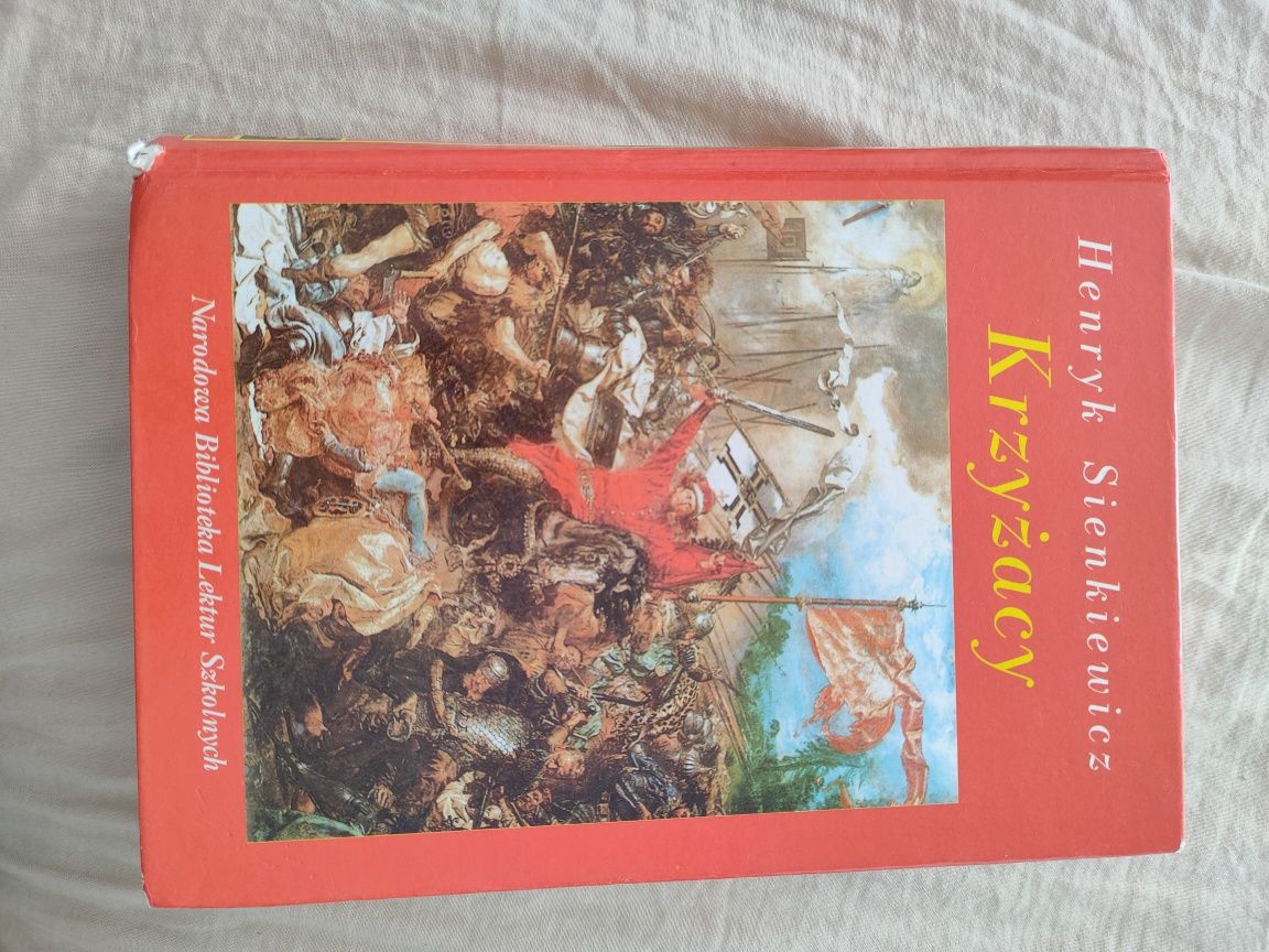 Krzyżacy Sienkiewicz Henryk książka w twardej oprawie