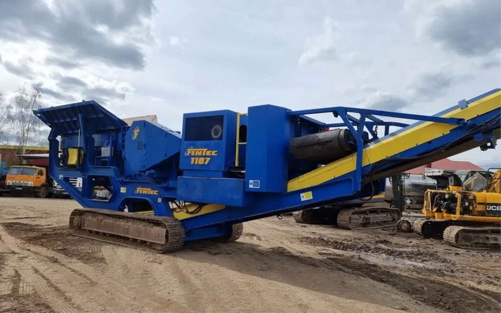 Щековая дробилка Fintec 1107 ( sandvik 330) , 2009 г