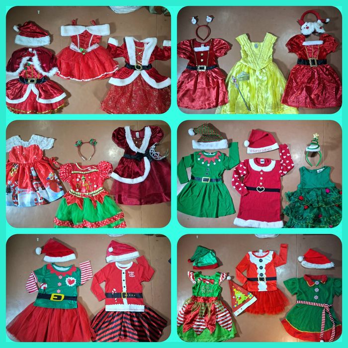 Карнавальна новорічна Сукня. Плаття 3-6роки. Ельфійка. Санта. Ялинка