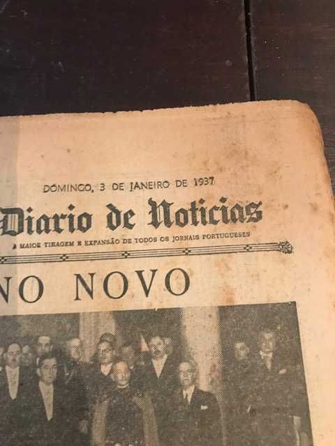 Jornal Diário Noticias e Os Ridículos 1937/1936