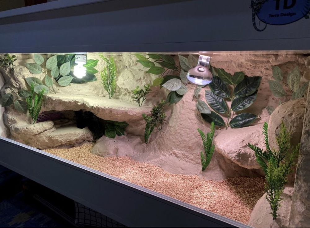 Nowe, profesjonalne terrarium dla gekona, agamy, węża i innych gadów.