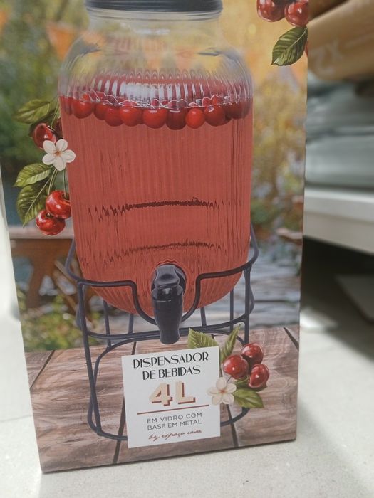 Dispensador de sumo ou Agua 5 l