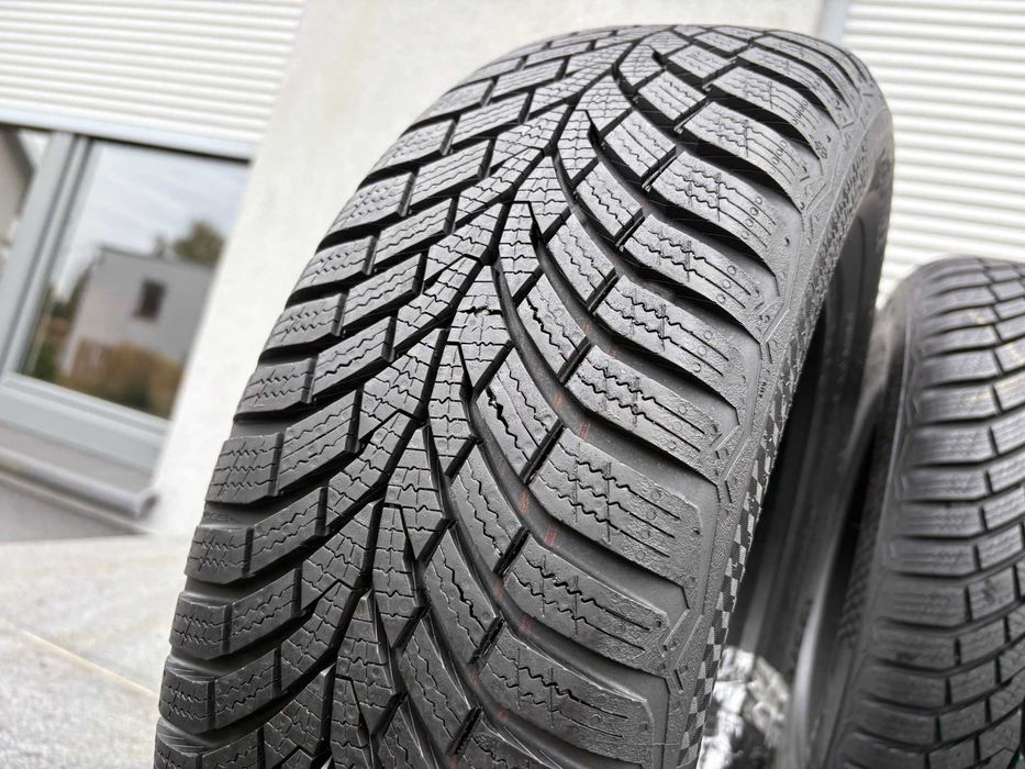 2szt zimowe 195/65R15 Continental 8,5mm 2023r świetny stan! Z949 gwar