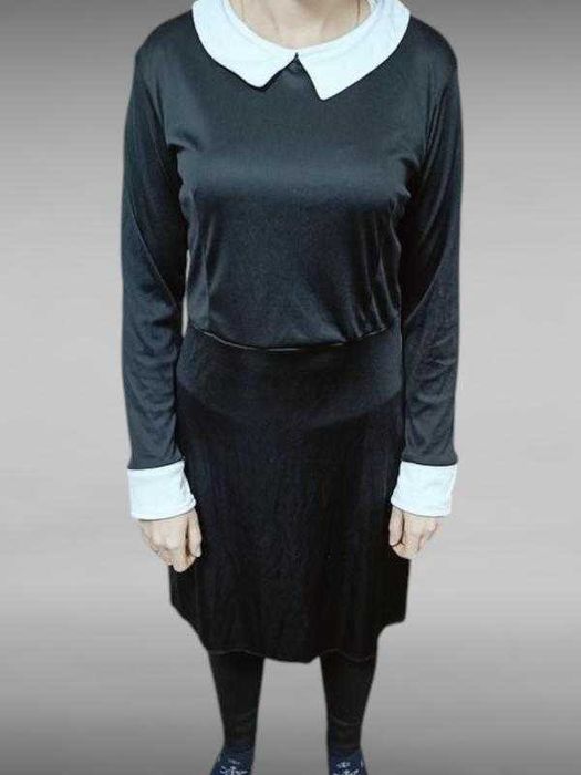 Карнавальный костюм платье уэнсдей уенсдей вэнсдей аниматор косплей. s