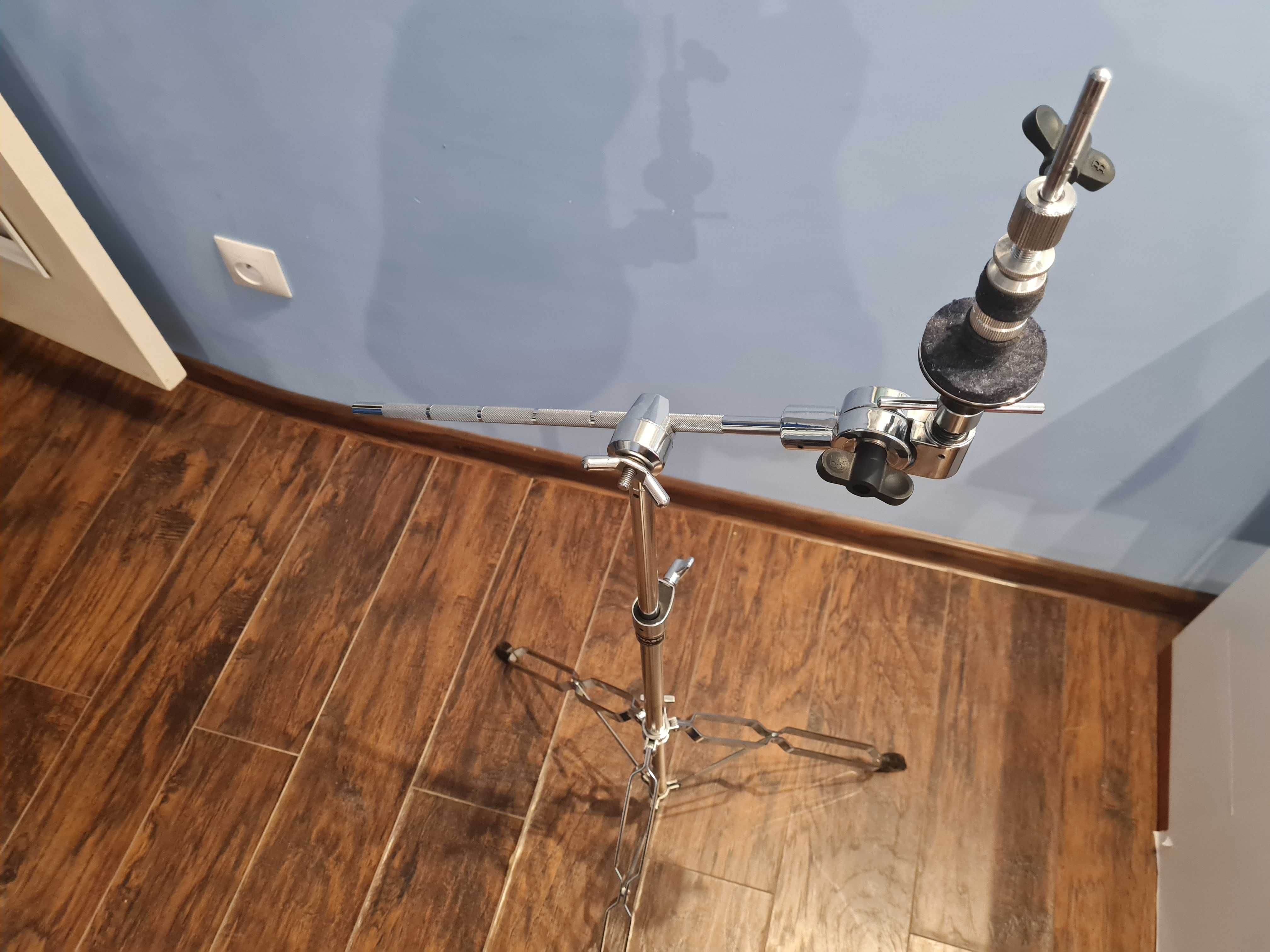 Dodatkowy hi-hat : statyw Mapex B200 z ramieniem Meinl X-hat MXH