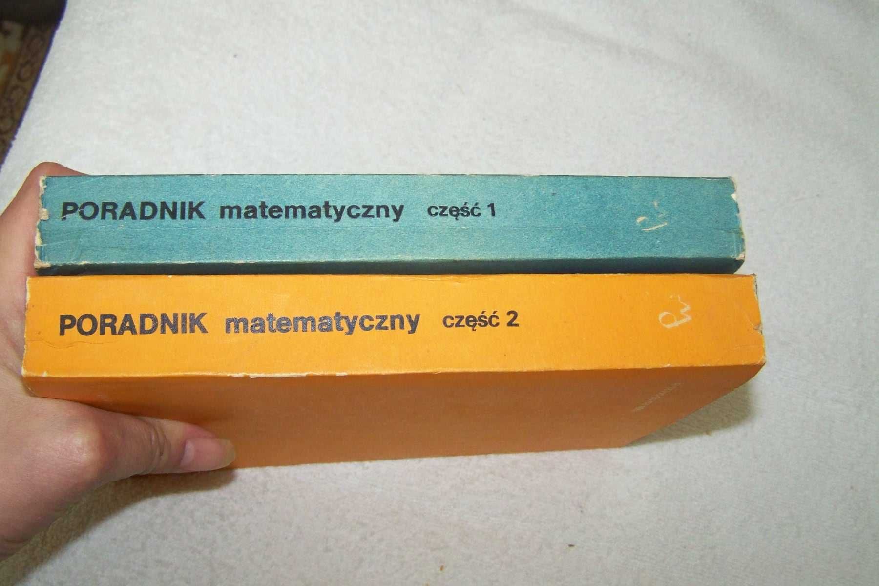 Poradnik matematyczny. Część 1 i 2