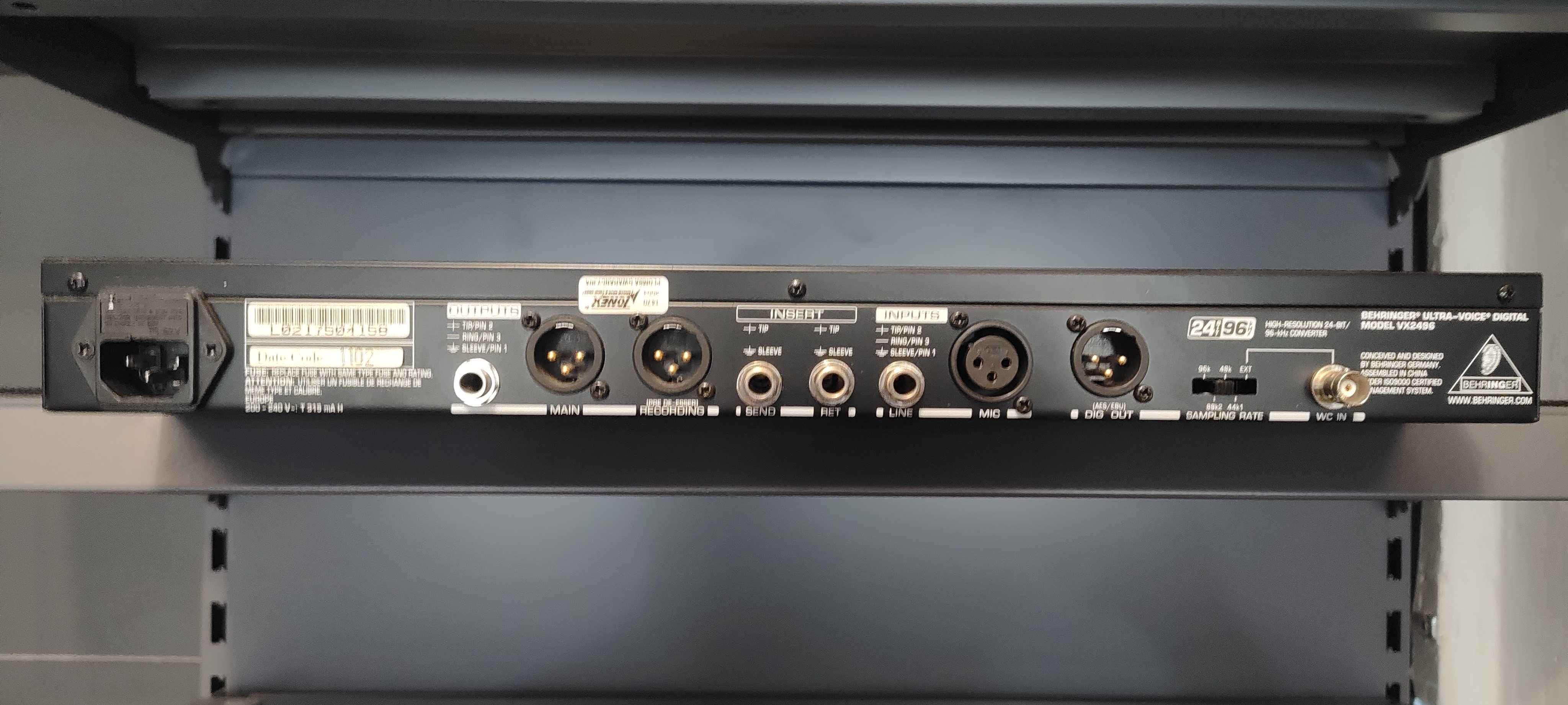 Behringer UltraVoice Digital VX2496 procesor wokalowy