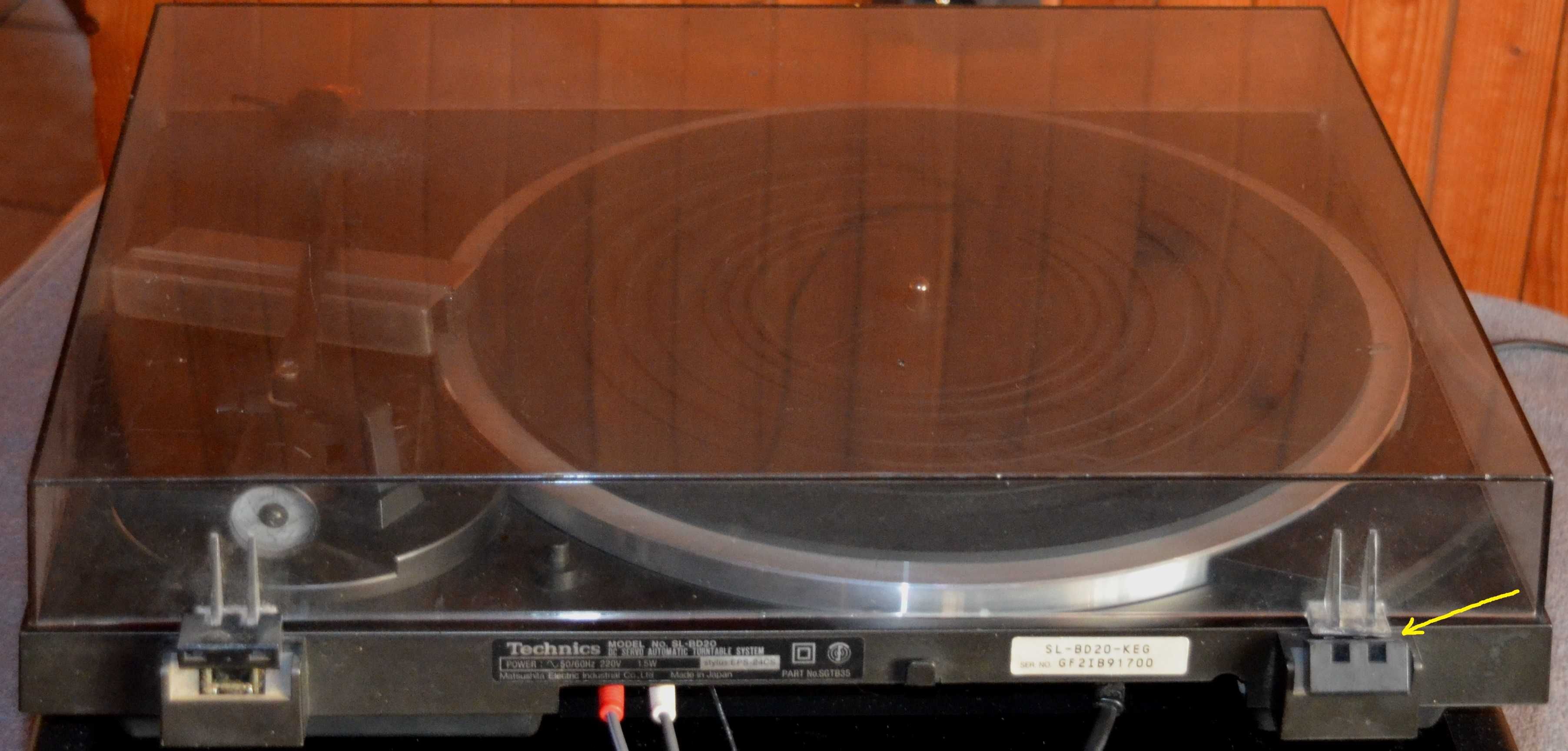 Technics SL-BD20  Gramofon Wkładka P24