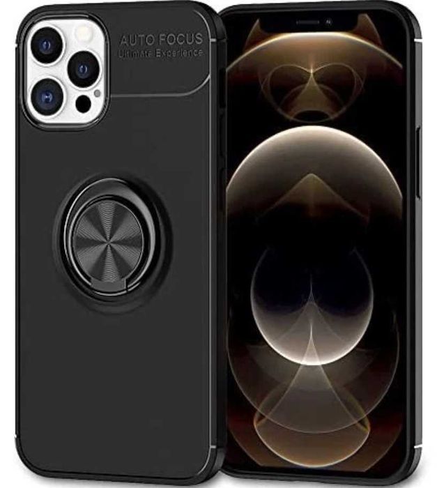 Kaliroo Ring Cover kompatybilne z IPHONE 12 PRO MAX, etui, wytrzymałe