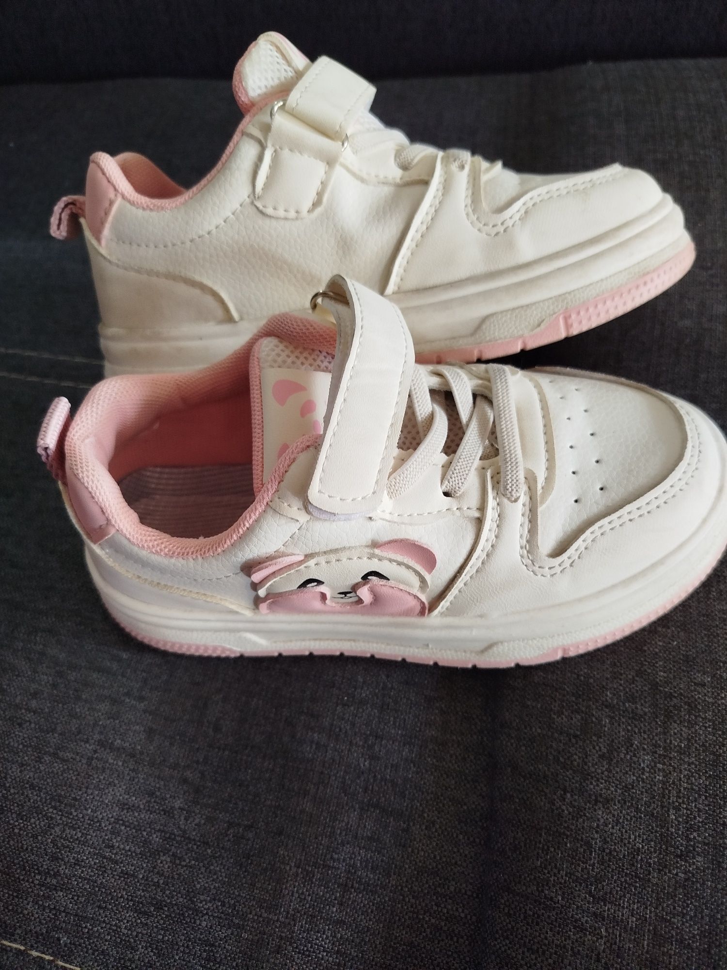 Adidasy białe dla dziewczynki