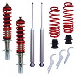 Zawieszenie gwintowane AUDI A3 8L VW Golf 4 SEAT LEON Skoda Gwint RED