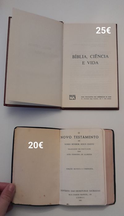 Livros diversos antigos