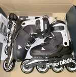 Дитячі ролики Rollerblade Microblade Black White