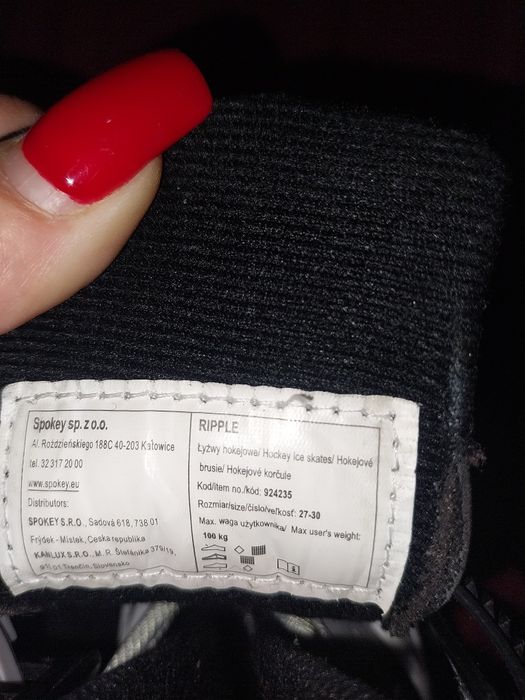 Łyżwy dla dziecka,Spokey,uniwersalne